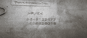 Listwa zderzaka prawy tył tylna prawa Peugeot 607 9649122677 5