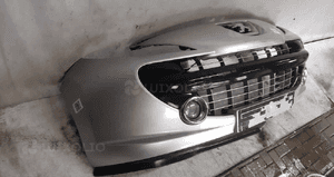 Zderzak przód przedni do peugeot 207 urban move halogeny ezrc srebrny 4