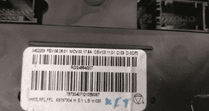 MINI R56 panel szyb nawiewu klimatyzacji środkowy 69797002 3452259 8