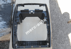 mercedes b 245 obudowa radia chrom   694 655 555