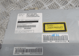 RADIO RADIOODTWARZACZ CD MAZDA 3 II BL 08-13 2