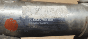 Chłodniczka spalin EGR Citroen C5 III 2.0 HDI 9645689780 6