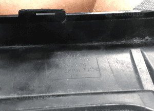 Spoiler dyfuzor dół zderzak tył tylny bmw X4M X4 m power F98 F39 8065289 5
