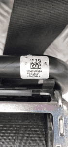 OPEL ASTRA PAS BEZPIECZEŃSTWA LEWY TYŁ TYLNY 34230836A 12