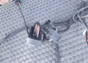 Wiązka Instalacja Kable Wtyczki Drzwi Przod Przednie Lewe Prawe VW Golf IV 4 3D 3 Drzwi 18