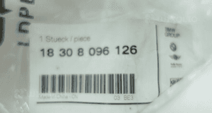 KOŃCÓWKA WYDECHU TŁUMIK BMW M3 G80 M4 G82 G83 8096126 6