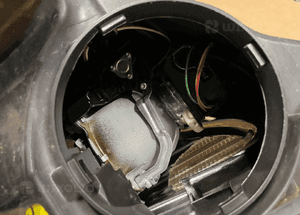 MERCEDES R 251 lampa xenon LEWA żarnik przetwornica moduł skrętu 8