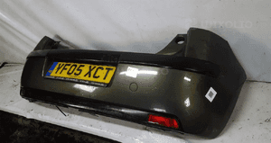 Zderzak tył tylny do citroen C4 hb 5D lqq zielony 2