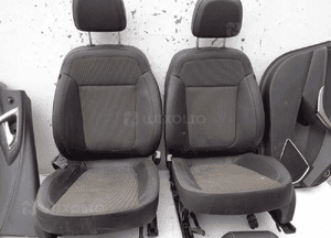 Fotele siedzenia półskóra opel astra 4 j hb 8