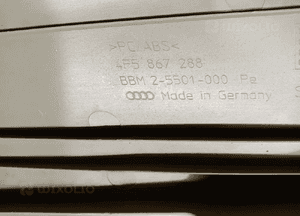 Osłona poszycie słupka prawy tył tylna prawa Audi A6 C6 sedan 4F5867288 6