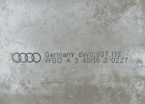 Belka zderzaka przednia przód audi A4 B9 8W0807113 2015 10