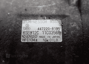 SPRĘŻARKA KLIMATYZACJI 6SEU12C AUDI A2 1,4 BENZYNA RADOM 4