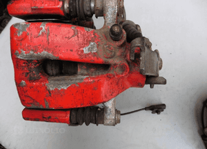Zacisk hamulcowy p/l tył tarcza linka czujnik kpl fiat 500 abarth 1,4 hp 9