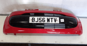 Zderzak przód przedni do citroen C1 kjh czerwony 1
