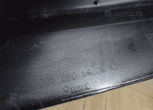 Listwa progowa lewa mercedes c-klasa W205 cabrio A2056905605 kz llu 9