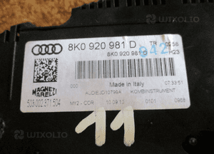 Licznik zegary audi A4 B8 2.0 tdi 8K0920981D uk 3