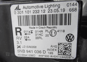 Lampa przednia prawa vw tiguan 2 ii full led 2015- 19