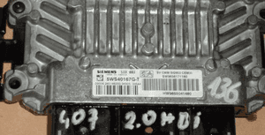 KOMPUTER SILNIKA PEUGEOT 407 2.0 HDI 5WS40167G 136 2