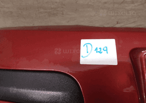 Zderzak przód przedni do skoda fabia i lift halogeny bordowy 9892 2