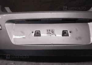 Zderzak tył tylny opel astra h 3 iii Z157 srebrny 2