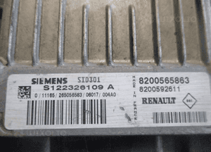 Sterownik silnika megane scenic ii 1.5 8200565863 5