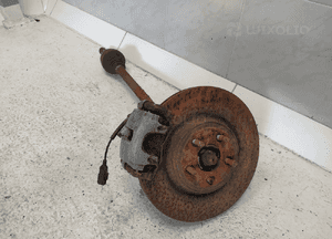 JAGUAR XF X250 3.0 ZWROTNICA PÓŁOŚ TARCZA PIASTA ŁOŻYSKO ZACISK TYŁ TYLNY PRAWY 3