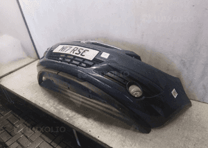 Zderzak przód przedni opel corsa d Z168 szary popielaty halogeny 2