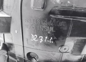Nadkole lewe przód przednie nissan navara iv D23 NP300 638434JA0A 2015-2022 7