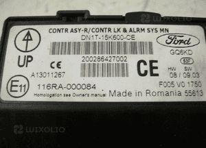 FORD FIESTA MK7 LIFT MODUŁ KOMFORTU DN1T-15K600-CE 3