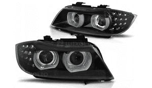 Lampy led xenon bmw E90 E91 09-11 dzienne ringi 3D 1