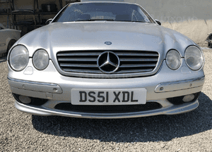 Maska Zderzak Reflektory Błotniki Wzmocnienie Belka Pas Przedni Lampy Mercedes CL500 CL600 W215 C215 Przyszowice 20