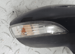LUSTERKO prawe pasażera składane 8 pin Ford Fiesta Mk7 VII 09- czarne D9 EU 4