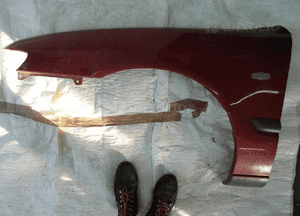 mazda 626 bez korozji BŁOTNIK PRZEDNI LEWY 1
