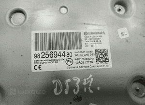 Fabryczne radio multimedia citroen DS3 9825694480 2016-2019 lift 5