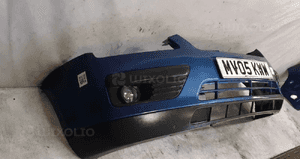 Zderzak przód przedni ford focus MK2 2 ii halogeny 36 niebieski 4