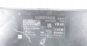 Moduł sterownik bcm komfortu volkswagen skoda 5Q0937084EB 10