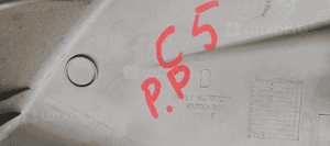Osłona plastik fotela prawy przód przełącznik regulacji pasażera Citroen C5 9627987277 6