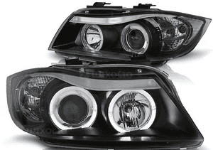 Lampy Reflektory BMW E90/E91 05-08 Ringi Soczewki 1
