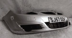 Zderzak przód przedni opel corsa d kod kolor Z157 Z176 srebrny 4