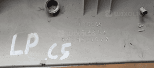 Osłona poszycie słupka lewy przód Citroen C5 I 9631639077 5