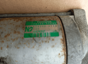 Toyota Yaris I II rozrusznik 1.4 D4D 2