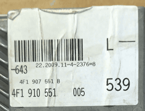 Audi A6 C6 A4 B7 3.0 TFSI komputer sterownik  silnika 4F1910551 CAJ CAJA 4