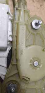 Mechanizm podnośnik szyby lewy przód BMW 3 E92 7191117 7193455 8