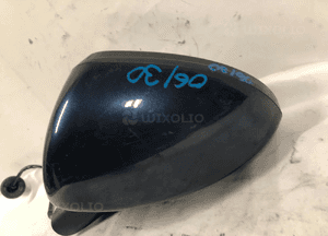 Lusterko lewe opel corsa e d   5 pin Z22A niebieskie 2