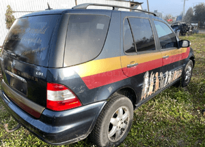 Mercedes ML 163 lift 400cdi maska zderzak drzwi klapa zamek xenon om628 3