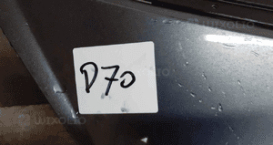 Zderzak przód przedni do peugeot 207 halogeny ezwd szary 2