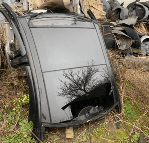 MERCEDES C 204 sedan dach szklany panorama szyberdach szkło 1