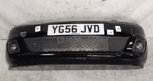 Zderzak przód przedni ford fiesta MK.6 6 vi D2 czarny lift fl halogeny 1