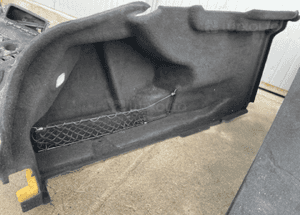 MERCEDES cl 216 czarna tapicerka bagażnika boczek plastik uszczelka osłona 7