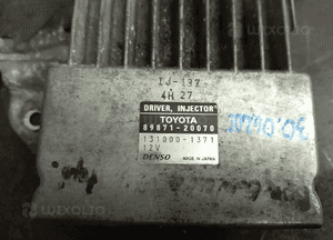 Toyota Avensis  Corolla 2.2 D-cat sterownik wtryskiwaczy moduł 89871-20070 1371 3